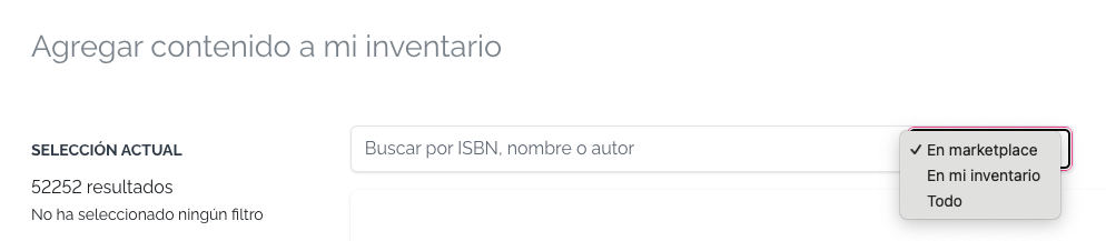 View options